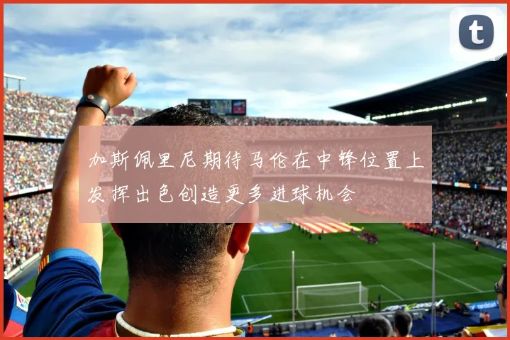 加斯佩里尼期待马伦在中锋位置上发挥出色创造更多进球机会